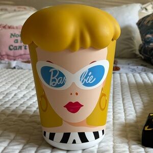 Barbie Yellow and White Decorative Cup